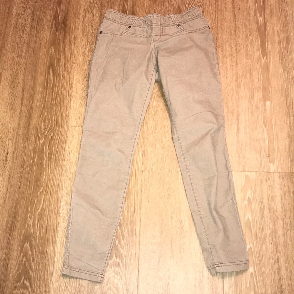 Athleta Khaki corduroy leggings